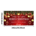 thumbnail image 4 of Banderín Navideño Para Puerta De Garaje Exterior Holy Night De 7 X 8 Pies, Rojo, Merry Christmas, Happy, Gran Decoración Navideña, Funda De Poliéster Para Puerta De Navidad, Navidad Y Año Nuevo, 4 of 6