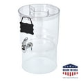 thumbnail image 2 of (2 pack) Buddeez 2.0 Gallon Party Top Beverage Dispenser, Clear, 2 of 7