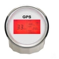 thumbnail image 2 of 7 Backlights 85mm Boat Car Digital GPS Speedometer LCD Speed Gauge Odometer Course With GPS Antenna, 2 of 7