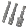 thumbnail image 4 of Adaptador de Tornillo de Extensión de Soporte de Broca de 3 Piezas 1/2 "3/8" 1/4 " Sunnimix Adaptador de broca, 4 of 7