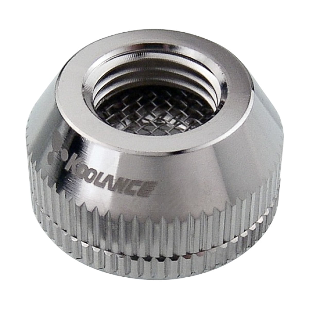 Koolance Inline Coolant Filter (INSFLTR04), Nickel