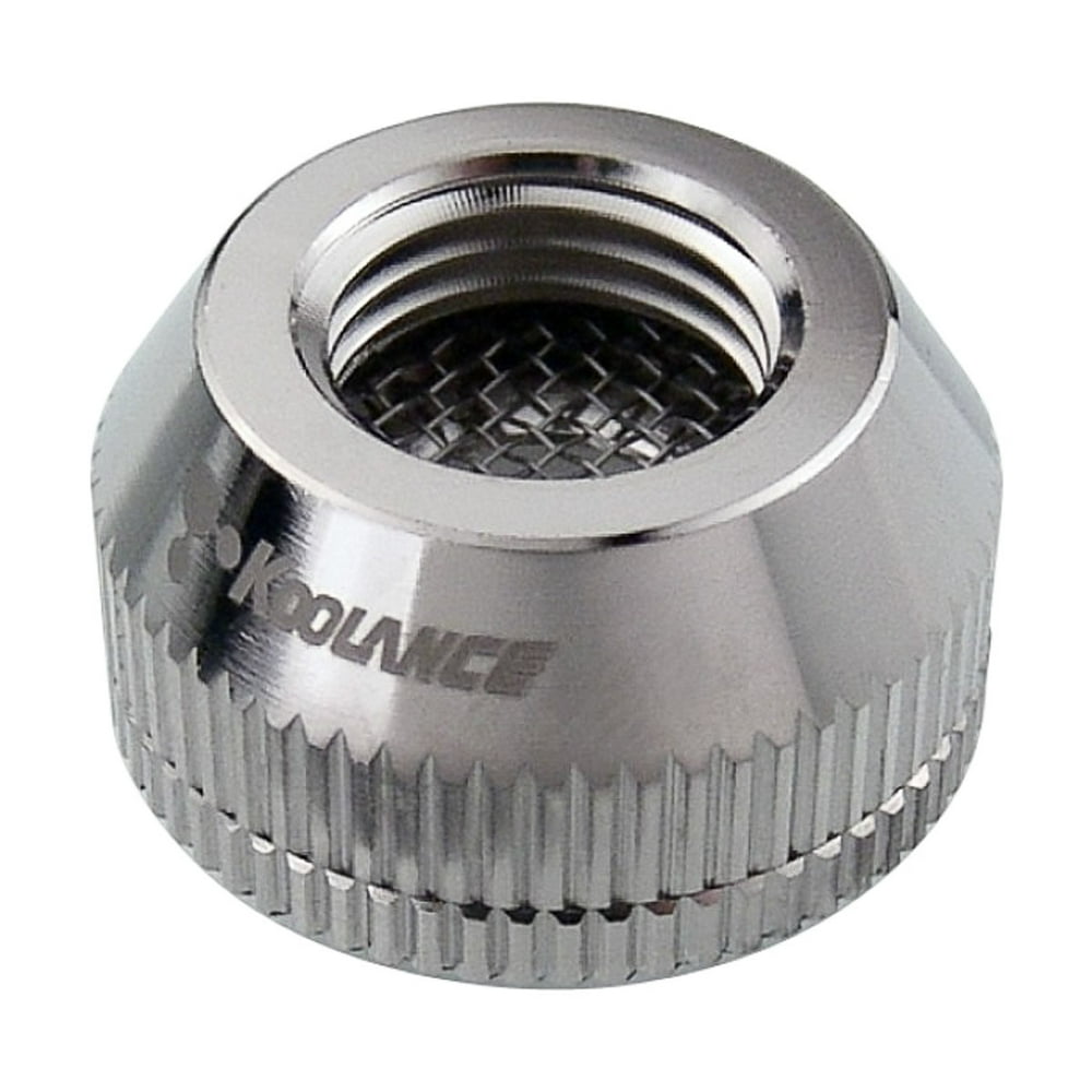 Koolance Inline Coolant Filter (INSFLTR04), Nickel