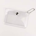 thumbnail image 1 of Transparent Simple Photo Organizer Waterproof Key ring Card Storage Bag Small Wallet Keychain Photo Card Holder Coin purse 06, 1 of 8