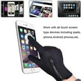 thumbnail image 5 of URSOFINE Winter Touch Screen Warm Gloves, Outdoor Water Resistant Windproof Anti-Slip Sports Gloves for Cycling Driving Running Hiking Climbing Skiing Sports, Adjustable Size for Men and Women, 5 of 10