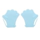 thumbnail image 4 of Guantes de natación palmeados, guantes acuáticos, aletas de mano para buceo, aeróbic acuático, guantes de natación de silicona, ajustables para esnórq Cielo azul, 4 of 9
