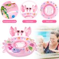 thumbnail image 3 of Flotador De Natación Para Bebé , Anillo De Natación Inflable Para Bebé Con Asiento Para Bebés/Niños Pequeños De 6 A 36 Meses, Anillo De Flotador De Cintura Para Niños Muyoka Hogar, 3 of 7