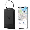 thumbnail image 1 of Etiqueta de equipaje TopMade Smart Leather con Apple Find My Black, 1 of 8