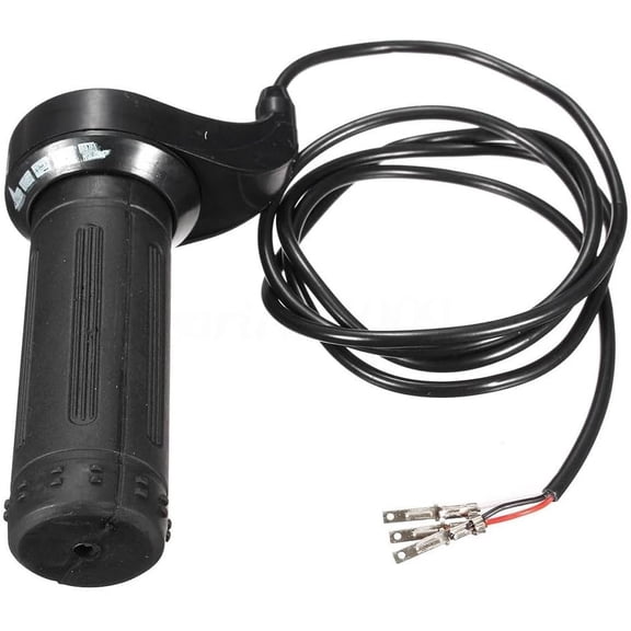 LeeiZy 24V 36V 48V Twist Throttle Grip – Electric Scooter Bike E-Bike Hand Control with 3-Pin Connector