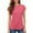 Rose Gold, variant on Yubnlvae Women's Short Sleeve Casual Solid Loose Crew Neck T Shirts Beige L