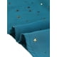 thumbnail image 5 of Blusa de manga abullonada con estampado de estrellas y cuello simulado plisado para mujer de tallas grandes Agnes Orinda 2X azul, 5 of 6