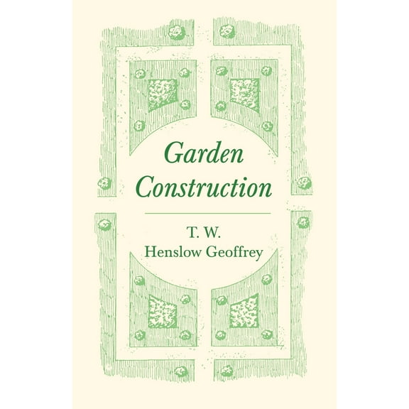 Garden Construction, (Paperback)