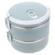 thumbnail image 5 of Caja de lonchera de acero inoxidable de doble capa Box Box Lunch Box Lunch Contaller de almuerzo práctico, 5 of 6