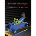thumbnail image 3 of Vérin Horizontal 2T pour Voiture, Berline, Mini-Fourgonnette, Plancher, Huile, Vérin Hydraulique, Manuel, Outil de Réparation pour Atelier Auto, Vérin Pneumatique Robuste à Profil Bas, Facile à Utiliser, 3 of 6