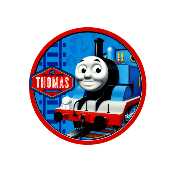 Thomas The Train Edible Cake Topper- 1/4 Sheet