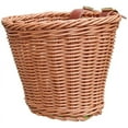 thumbnail image 2 of ERDOUY Childrens Wicker Bike Basket, Bike Basket Front Large,Bike Basket Kids Adult Handmade Bicycle Baskets for Boys and Girls Bicycles, Kids Bicycle Accessory, 2 of 4
