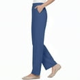 thumbnail image 5 of Qcmgmg Linebalm Pants, Pulisa Heracomfy Glamorease - Perfect Drape High Rise Pull-On Stretch Pants for Senior Women Over 50 Royal Blue 3XL, 5 of 7