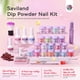 thumbnail image 3 of Kit de 20 colores de polvos para uñas de SAVILAND, polvos para uñas de inmersión de verano con líquido para polvos de inmersión, activador de capa superior y base, 3 of 4