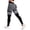 Grey, variant on Riforla Womens Leggings Striped Outdoor Sports High Waisted Lifting Yoga Quick Drying Running Fitness Women's Pants Black L