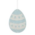 thumbnail image 5 of Holiday Ornament Spring Rainbow Egg Ornament Set Wood Glitered Easter Rl1707, 5 of 5