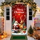 thumbnail image 5 of Christmas Door Curtain Santa Claus Polyester Fabric Decorative Cover for Holiday Party Wall and Door Hanging Festival Home Decor, 5 of 6