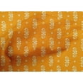 thumbnail image 4 of oneOone Cotton Poplin Fabric Circle|Leaves & Paisley Block Print Fabric BTY 56 Inch Wide, 4 of 4