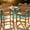 Brown, variant on Garvee All-Weather HDPE Adirondack Patio Bar Stools Set of 2 – Tall Chairs with Armrests, Wide Back & Seat, Footrest, Waterproof Outdoor Bar Furniture for Garden, Poolside, Balcony – Navy