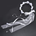 thumbnail image 4 of Simulation Flower Headband Hair Wreath Garland Wedding Bridal Hair Hoop Headwear Photography Props51318, 4 of 8
