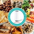 thumbnail image 3 of Ensemble de 27 Pcs pour Scelleuse sous Vide, Sacs sous Vide Réutilisables (1 Pce Pompe Électrique + 20 Sacs + 6 Pinces), Rangement Alimentaire Hermétique pour la Fraîcheur, Matériau PA+PE, Idéal f, 3 of 8