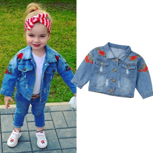 denim jacket girl style