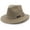 Khaki, variant on Panama Jack Men's Original Canvas Safari Sun Hat, 2 1/2" Brim, UPF (SPF) 50  Sun Protection (Natural, Medium)