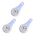 thumbnail image 3 of Moyic Reloj de pared de operación silenciosa Cronometraje preciso para pared Reloj de pared silencioso Estilo único y moderno púrpura Type1 NO1, 3 of 6