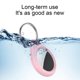 thumbnail image 4 of Funda para PC de alta densidad con mosquetón compatible con AirTag (rosa), 4 of 8