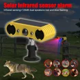 thumbnail image 7 of Solar Outdoor Infrared Induction Alarm High Frequency Ultrasonic Detector Animal Repeller Dog, 7 of 7