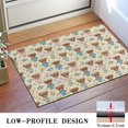 thumbnail image 3 of Beige Highland Cow Flower Pajama Pattern Door Rugs,Washable Non Slip Door Mats Indoor,Decorative Door Mats,Entry Mat Indoor for Entrance,Bedroom,Kitchen,Bathroom,16"x24", 3 of 6