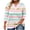 F#Pink, variant on Yuanlook Women's Plus Size Tops,3/4 Length Sleeve V Neck T Shirts Dressy Casual Blouses for Women Trendy Summer Clothes - Green - XXXL