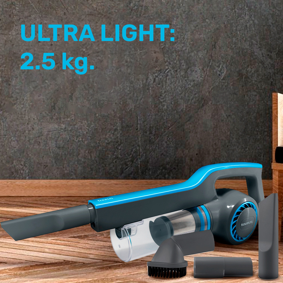 Stick Vacuum Cleaner Taurus Liberty 3 in 1 Corded Lightweight
