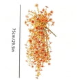 thumbnail image 7 of Fall Decor Artificial Fake Hanging Flowers, 2 Pcs Silk Fake Flowers Realistic Daisy Mums UV Resistant Faux Silk Flowers Fall Decoration for Home Garden Porch, 7 of 7