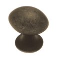 thumbnail image 1 of Liberty Hardware PN0394-OB-C 1 Po Huile Usée Frotté&44; Bouton de Football, 1 of 1