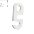 thumbnail image 1 of FSLiving 100PCS Clips Pendant Lights Gutter Hanger Hooks Plastic Outdoor Light Clips Weatherproof S Hooks for Hanging Outdoor String Lights, Rope Lights, Xmas Tree Decoration (Pack of 100), White, 1 of 6