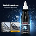 thumbnail image 5 of CxhicLuv Car Headlight Restorer, Auto Lens Repair Fluid, 120ml Yellowing & Scratch Removal, Car Light Care Accessories, Headlight Brightness Restoration for Car Owners, DIY Enthusiasts, 5 of 9