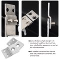 thumbnail image 3 of Miangastore Plaque de Frappe Argent 2 Pcs 1.3X0.9In, 3 of 8