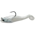 thumbnail image 3 of Crème 3" Spoiler Shad Swim Bait Lure, Pearl, 3 of 5