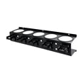 thumbnail image 3 of DOLITY Spray Bottle Rack Holder with 5 Square Hooks for Utility Room Workspace Home black 5 holes, 3 of 8
