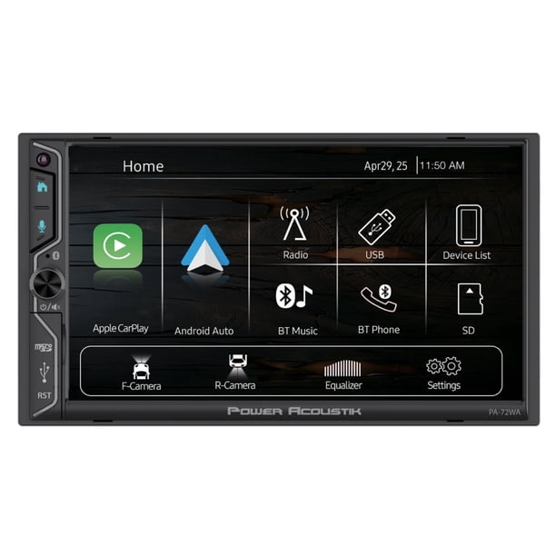 Power Acoustik PA-72WA 2-DIN Car Stereo Head Unit – 7” Touchscreen