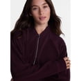 thumbnail image 6 of Avia Women's and Women's Plus Ottoman Full Zip Bomber Jacket, Sizes XS-4X, 6 of 7
