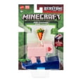 thumbnail image 6 of Minecraft Pig Action Figure & Accessory Set, 3.25-inch Scale Collectible Toy with Building Piece, 6 of 6