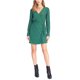 thumbnail image 1 of Sanctuary Clothing - Vestido cruzado con estampado de guepardo para mujer, verde, 2, 1 of 1
