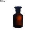 thumbnail image 4 of 30/60/125/250/500ml Portable Glass Jar Reagent Bottle Container with Stopper, 4 of 8