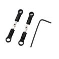 thumbnail image 2 of SUTENGDA 2 Pieces RC Car Steering Tie Rod Sturdy Accessory for 16101 16102 16103 1/16, 2 of 9