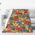 thumbnail image 3 of Book Lovers Blanket Gift Book Reading Librarian Gifts Throw Blanket 60"x80" Book Club Gifts for Reading Lover Bookish Book Lover Sofa Couch Living Room Bed Camping Travel Graduation Blanket Gift, 3 of 6